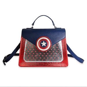 Captain American Purse by Danielle Nicole / Disney Parks Dress Shop Collection